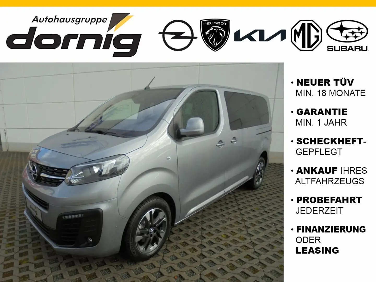 Opel Zafira Life Edition M.AHK,Standheizun Grau - 1