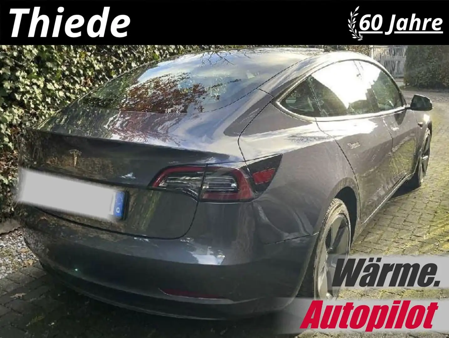 Tesla Model 3 Standard Range NAVI/KAMERA/SH/WÄRMEPUMPE Grau - 1