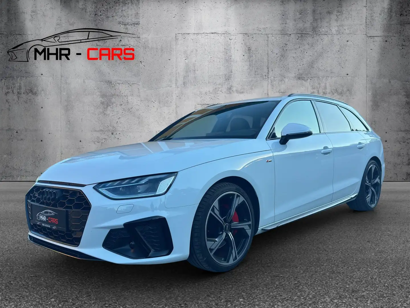 Audi A4 40 quattro 2.0 TDI S line Competition Plus Blanc - 1