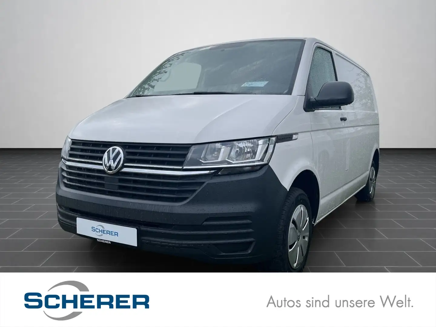 Volkswagen T6.1 Transporter T6.1 Kasten kurzer Radstand 2.0 TDI DAB+ HECKFLÜ Weiß - 1