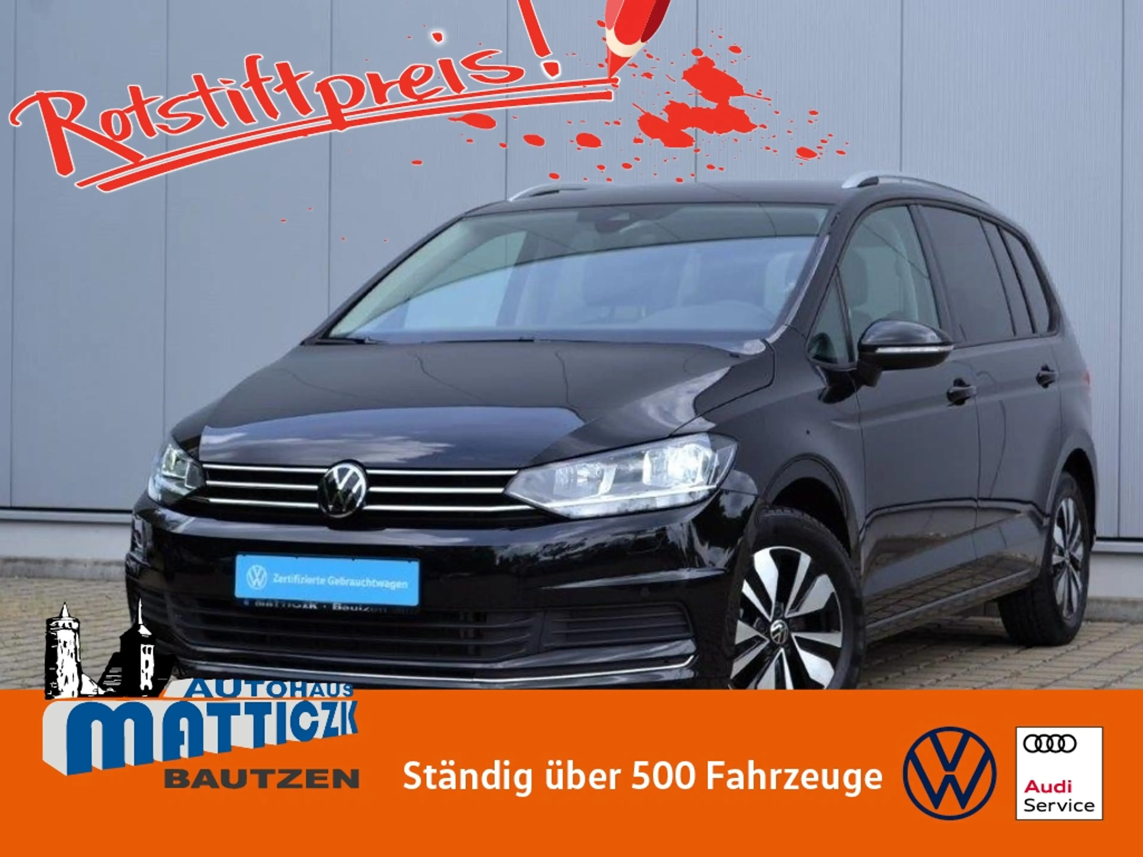 Volkswagen Touran 1.5 TSI Goal 7-SITZER/LED/NAVI+VZE+RFK/EL.-HKL/AC
