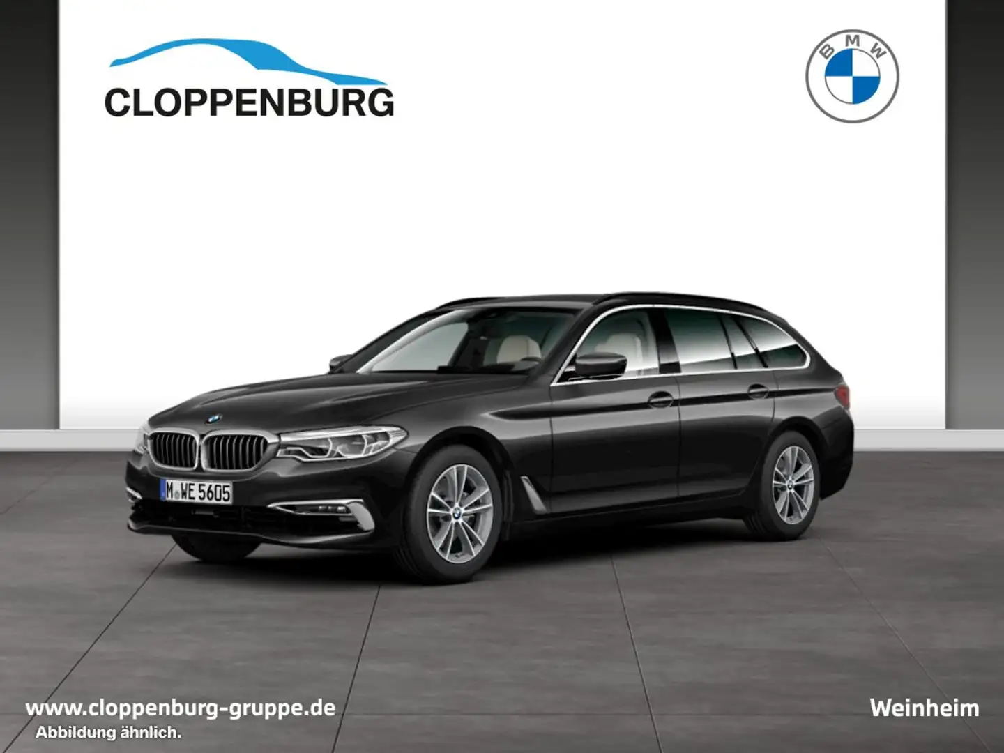 BMW 520 d Touring Luxury Line Head-Up+StHz+StKlima Сірий - 1
