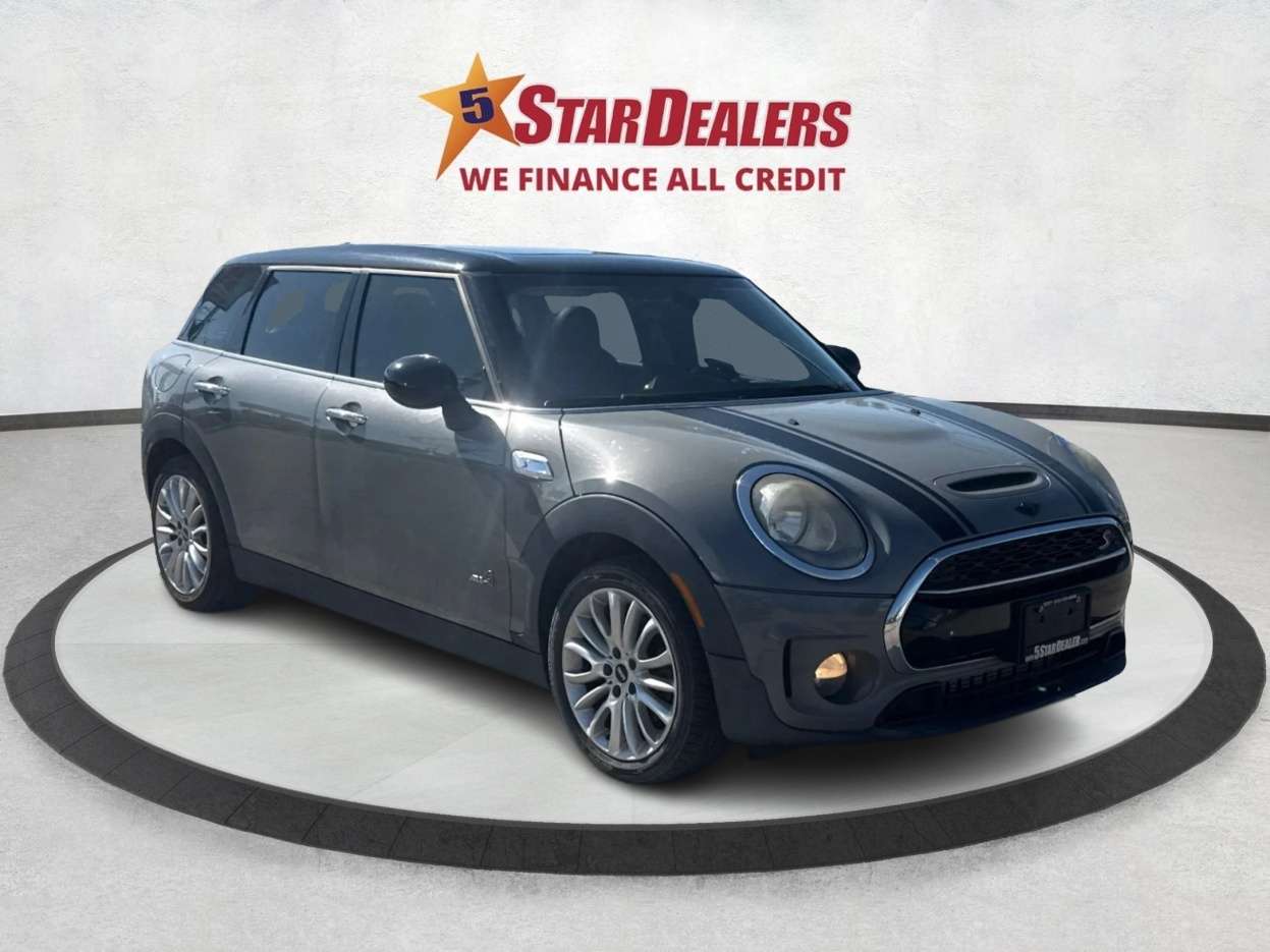 Gray 2017 MINI Cooper Clubman Wagon All-Wheel Drive Manual