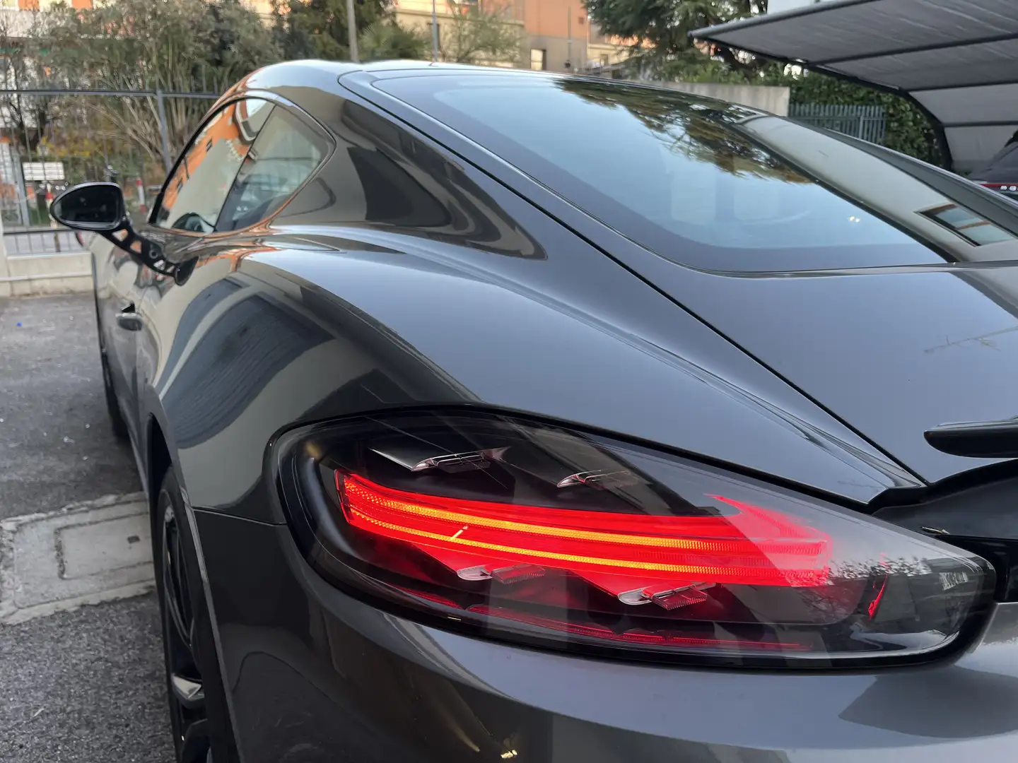 Porsche 718 cayman PDK 2.0 300cv 20” scarichi sportivi Gri - 1