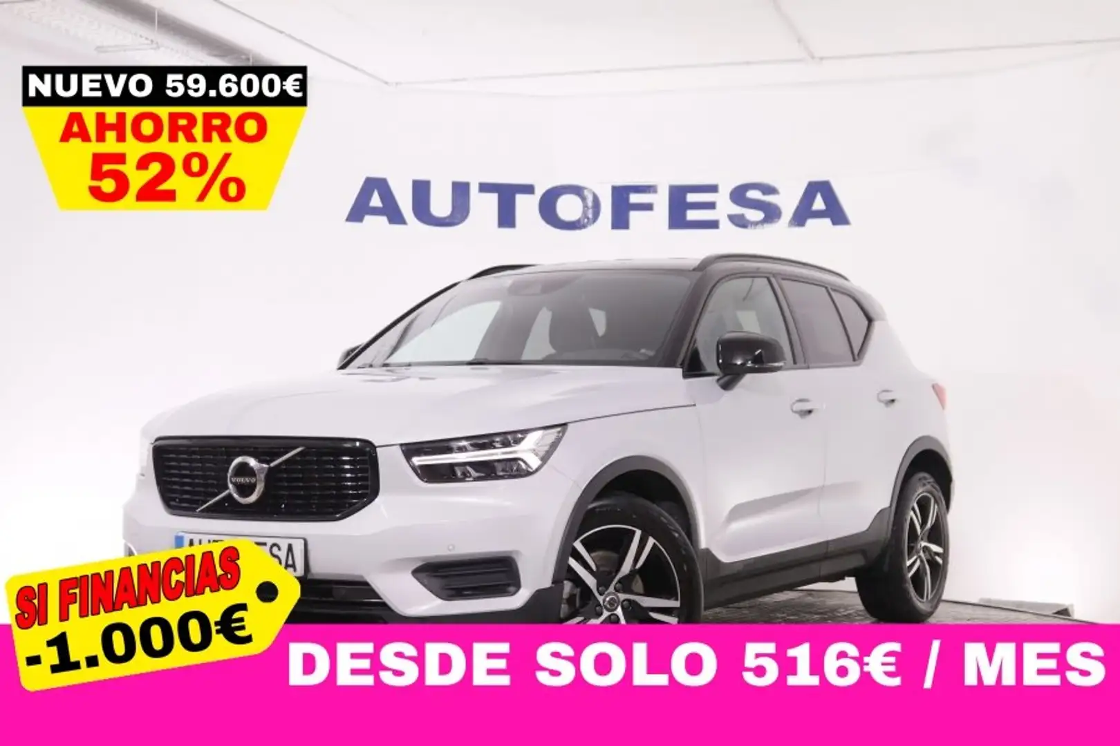 Volvo XC40 2.0 B4 HYBRID AWD R DESIGN AUTO 197CV 5P # IVA DED Blanco - 1