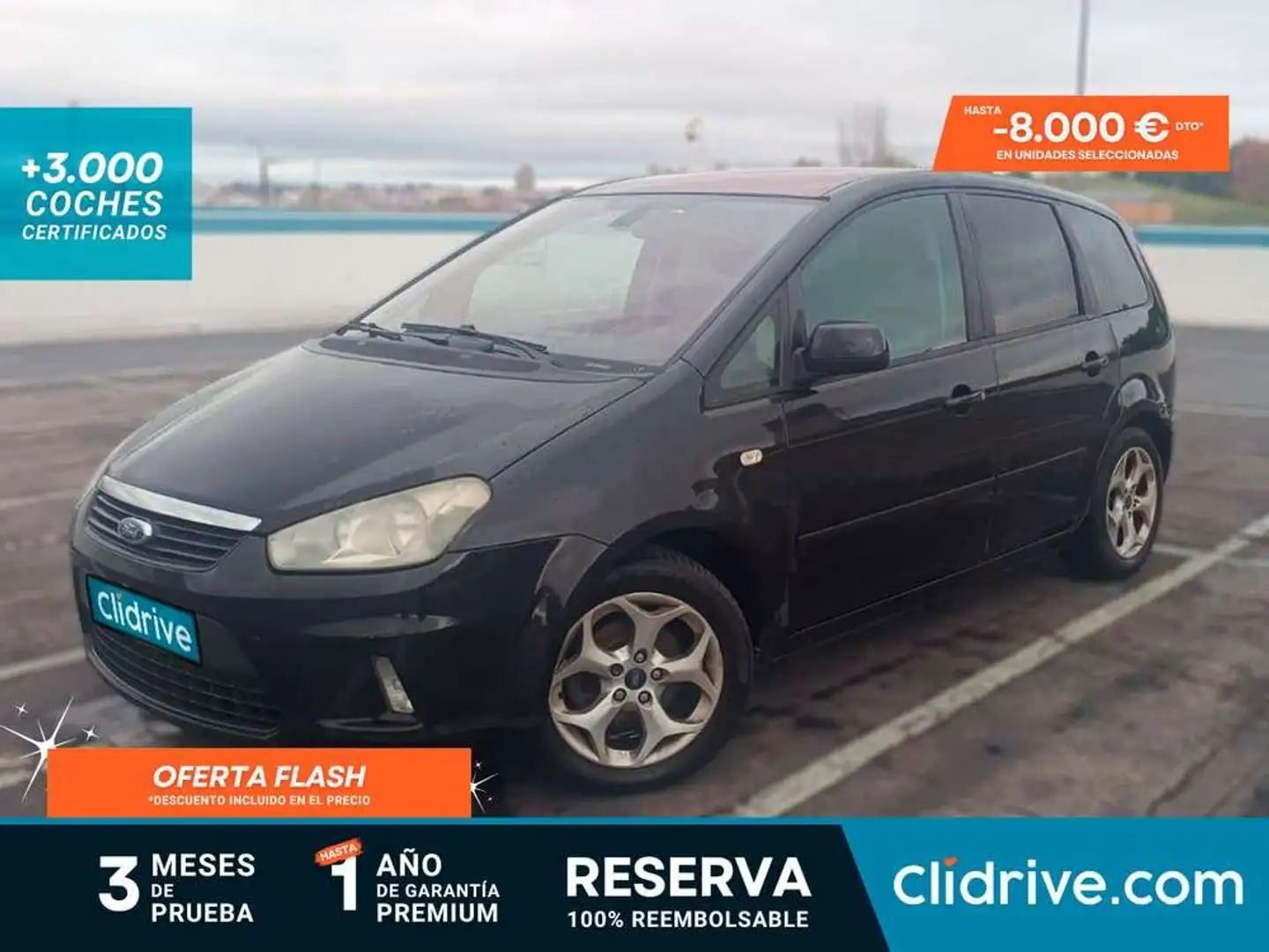 Ford C-Max 1.6TDCI Trend 109 Negro - 1
