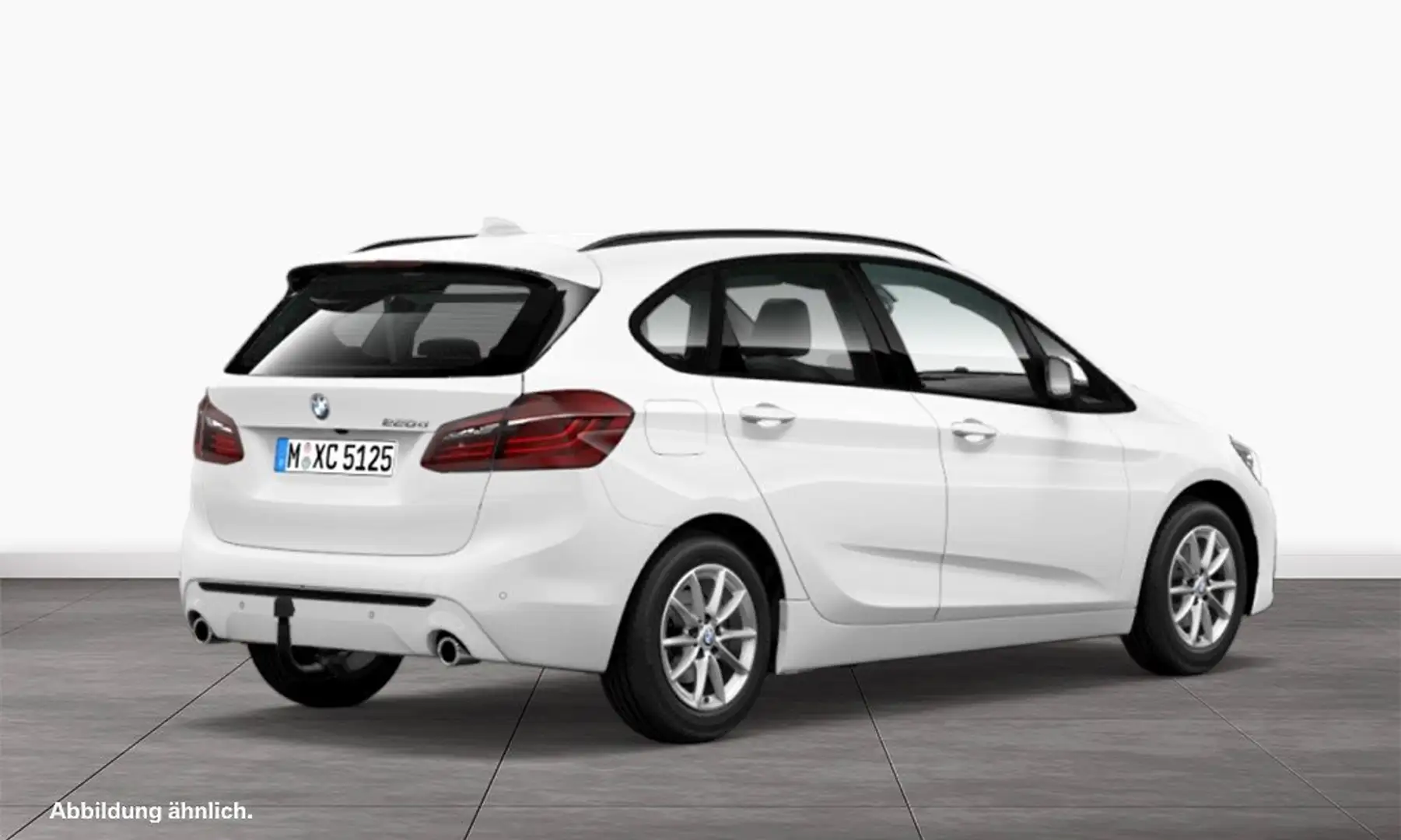 BMW 220 d Active Tourer Weiß - 2