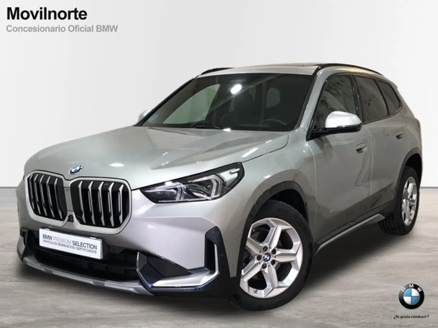 BMW X1 sDrive 18dA Argent - 1