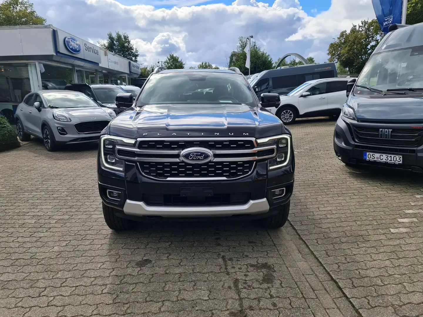 Ford Ranger Platinum 3,0l V6 ACC AHK elek. Rollo LED Schwarz - 2