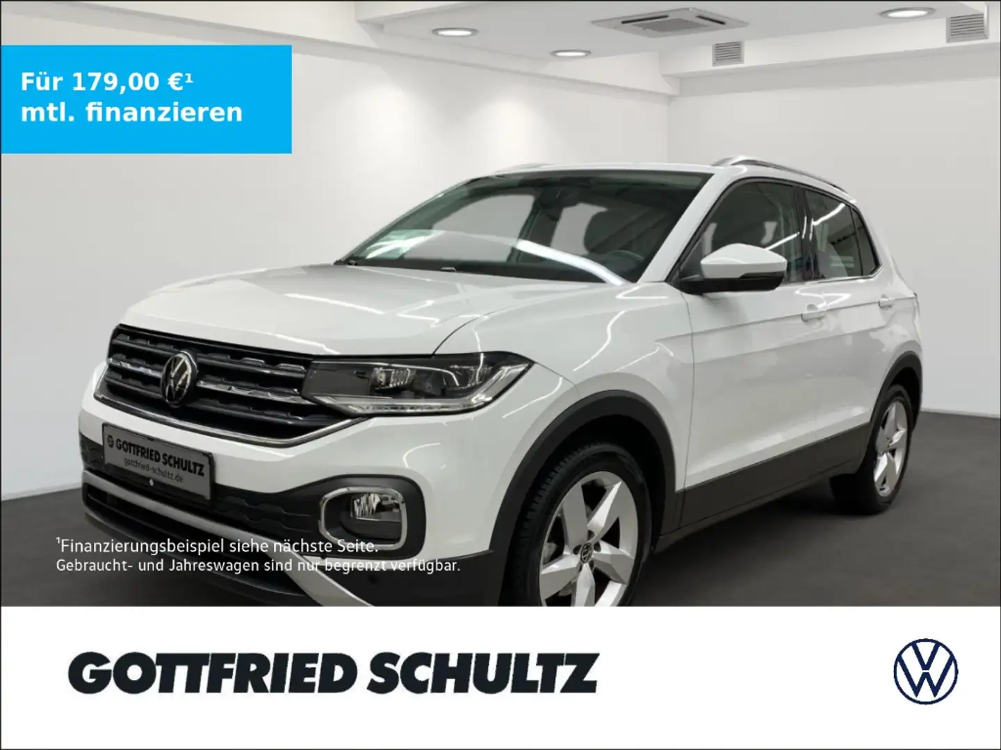 Volkswagen T-Cross Style 1.5 TSI DSG LED Navi Kamera Bianco - 1