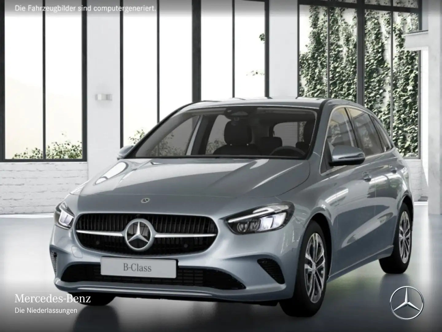 Mercedes-Benz B 180 d PROGRESSIVE+AHK+LED+KAMERA+8G Silber - 2