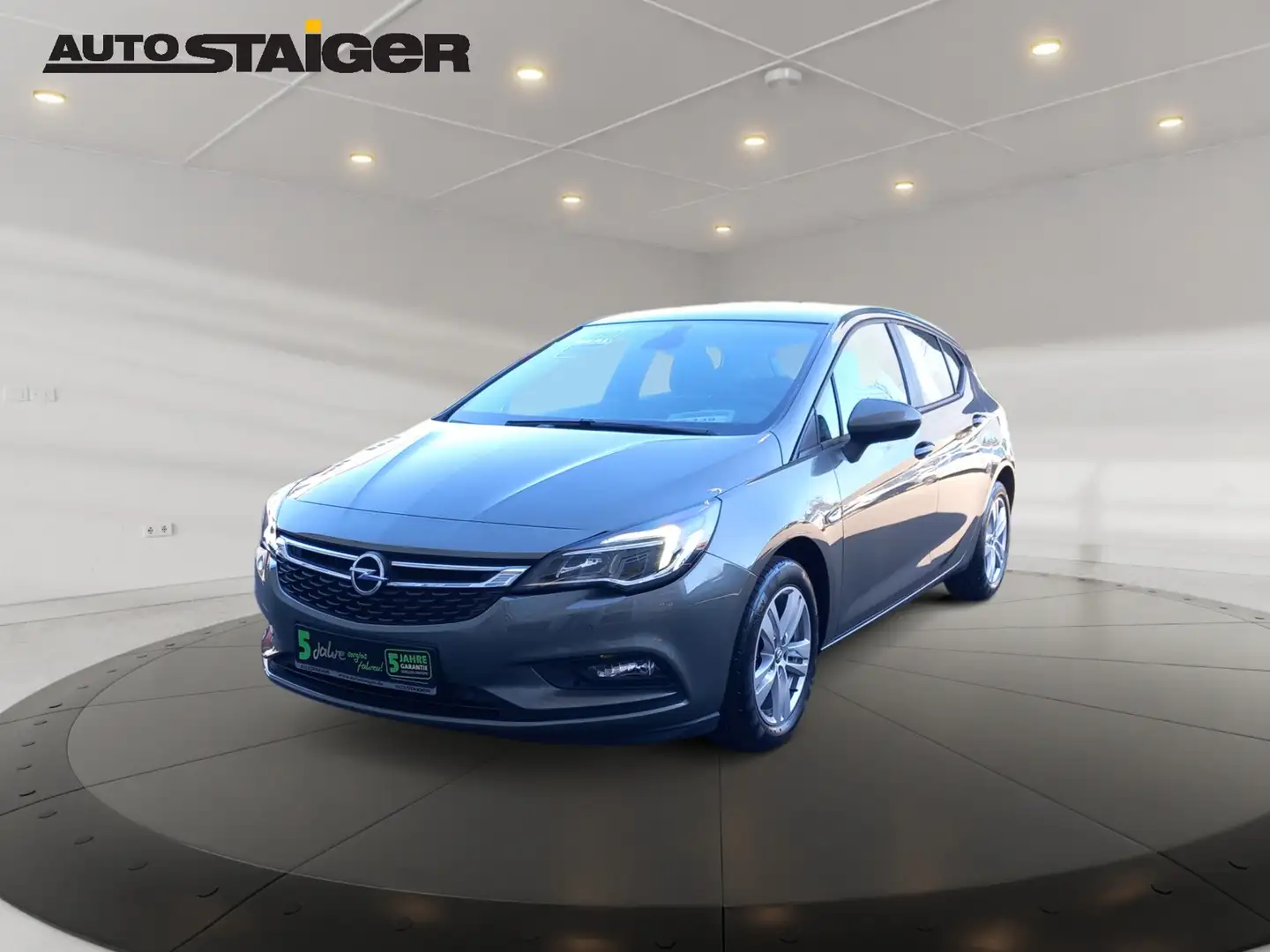 Opel Astra K 1.0 Turbo Edition Klimaautomatik, PDC, Grau - 2