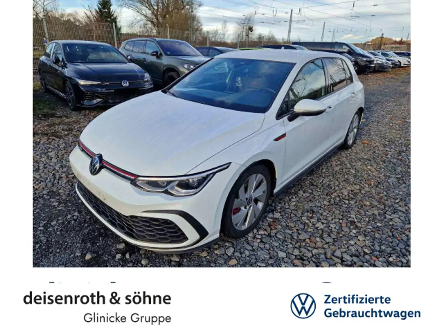 Volkswagen Golf GTI DSG AHK/Nav/ACC/Keyless/LHZ/Business/19 Weiß - 1
