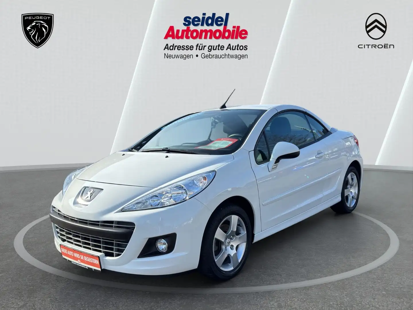 Peugeot 207 CC 1.6 VTI 120 Active, Scheckheft, wenig KM Blanco - 1