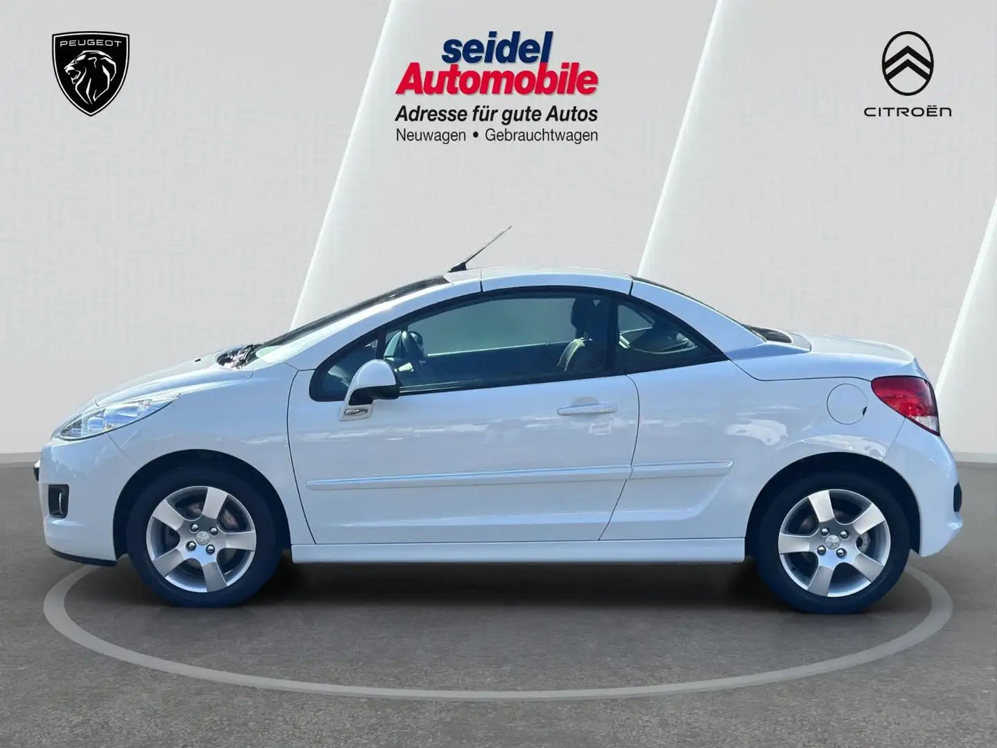 Peugeot 207 CC 1.6 VTI 120 Active, Scheckheft, wenig KM Blanco - 2