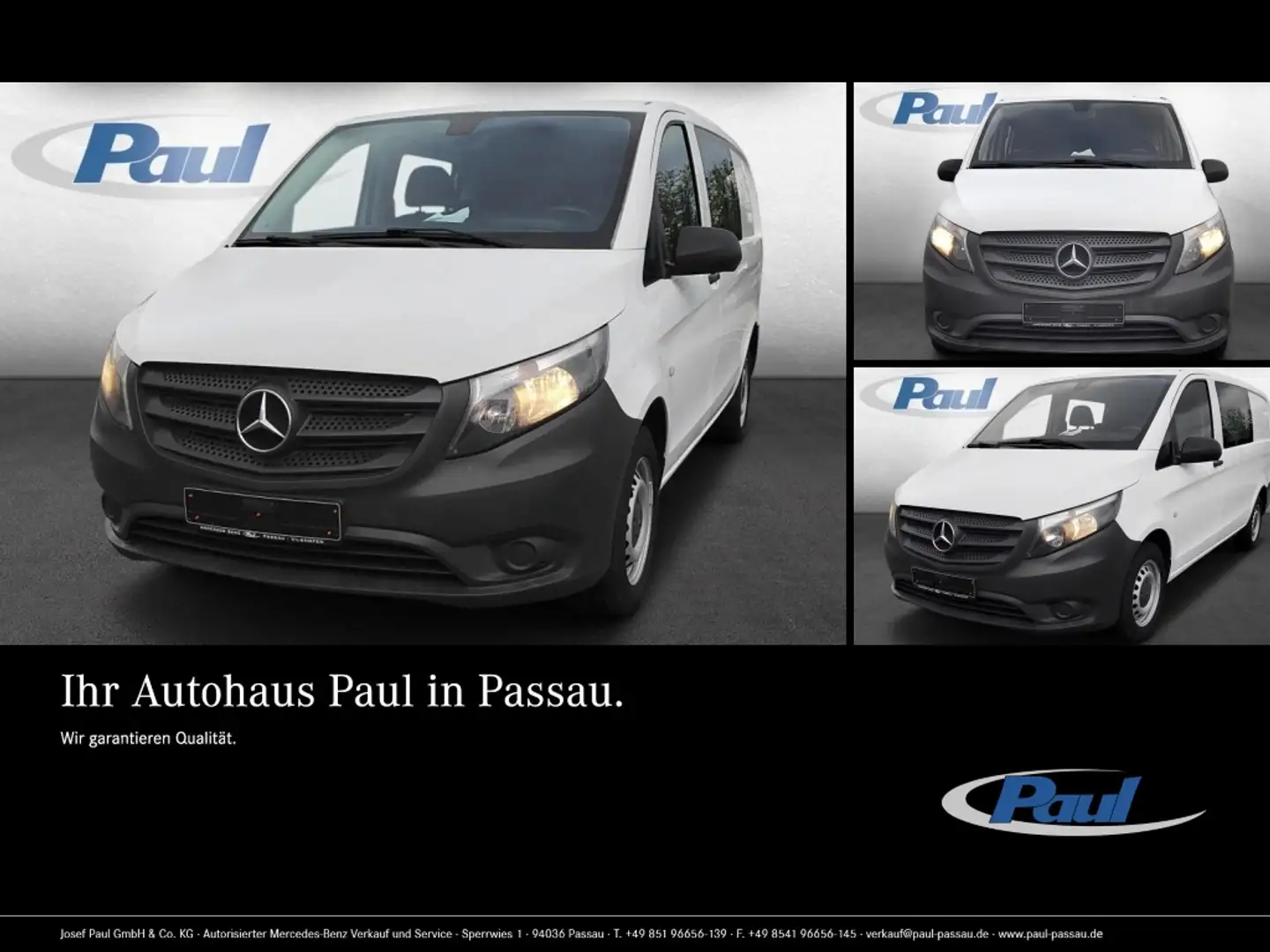 Mercedes-Benz Vito 114 CDI Mixto Klima+Kamera+Navi+6-Sitze Weiß - 1