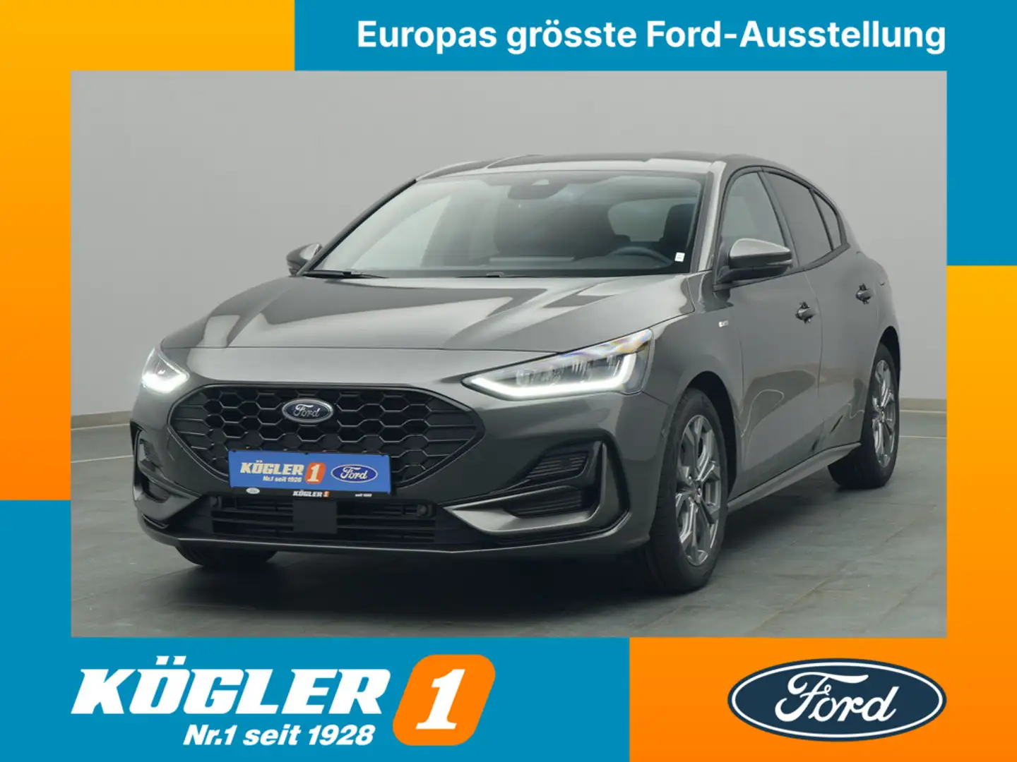 Ford Focus ST-Line 125PS/Winter&Styling-P. -20%* Grau - 1