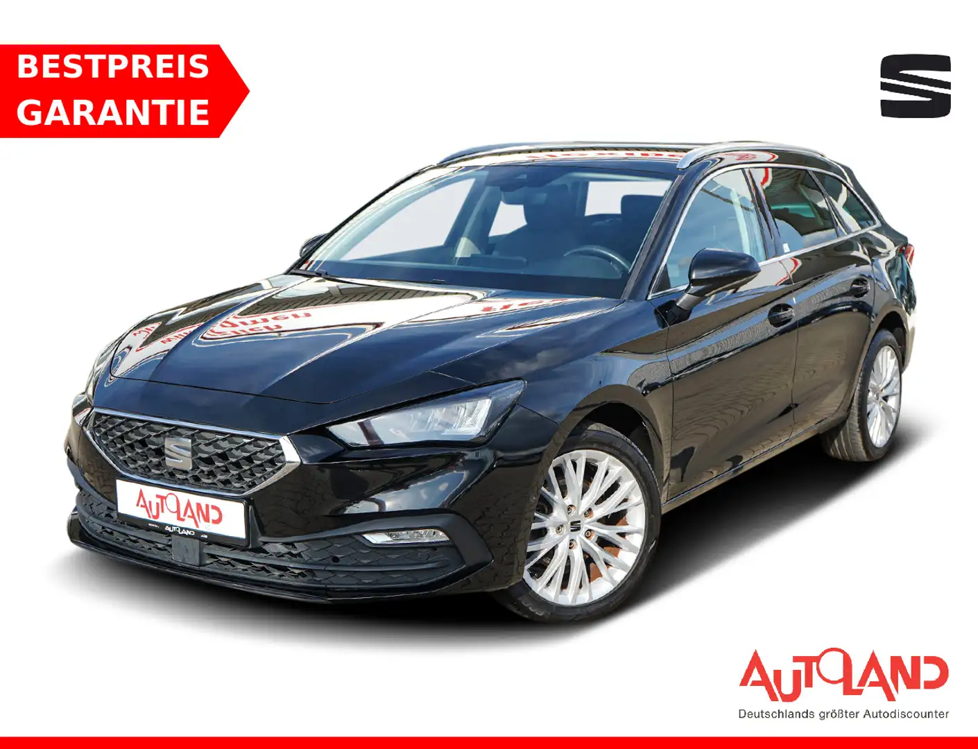 SEAT Leon ST 1.5 TSI Xcellence LED Navi Teilleder DAB Noir - 1