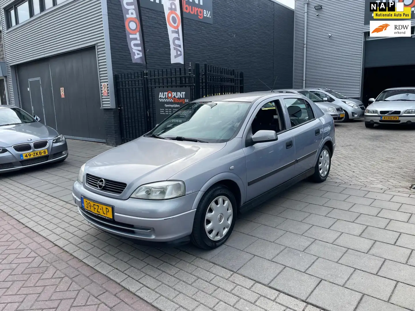 Opel Astra 1.6-16V Pearl 2e Eigenaar! Airco NAP APK Gris - 1