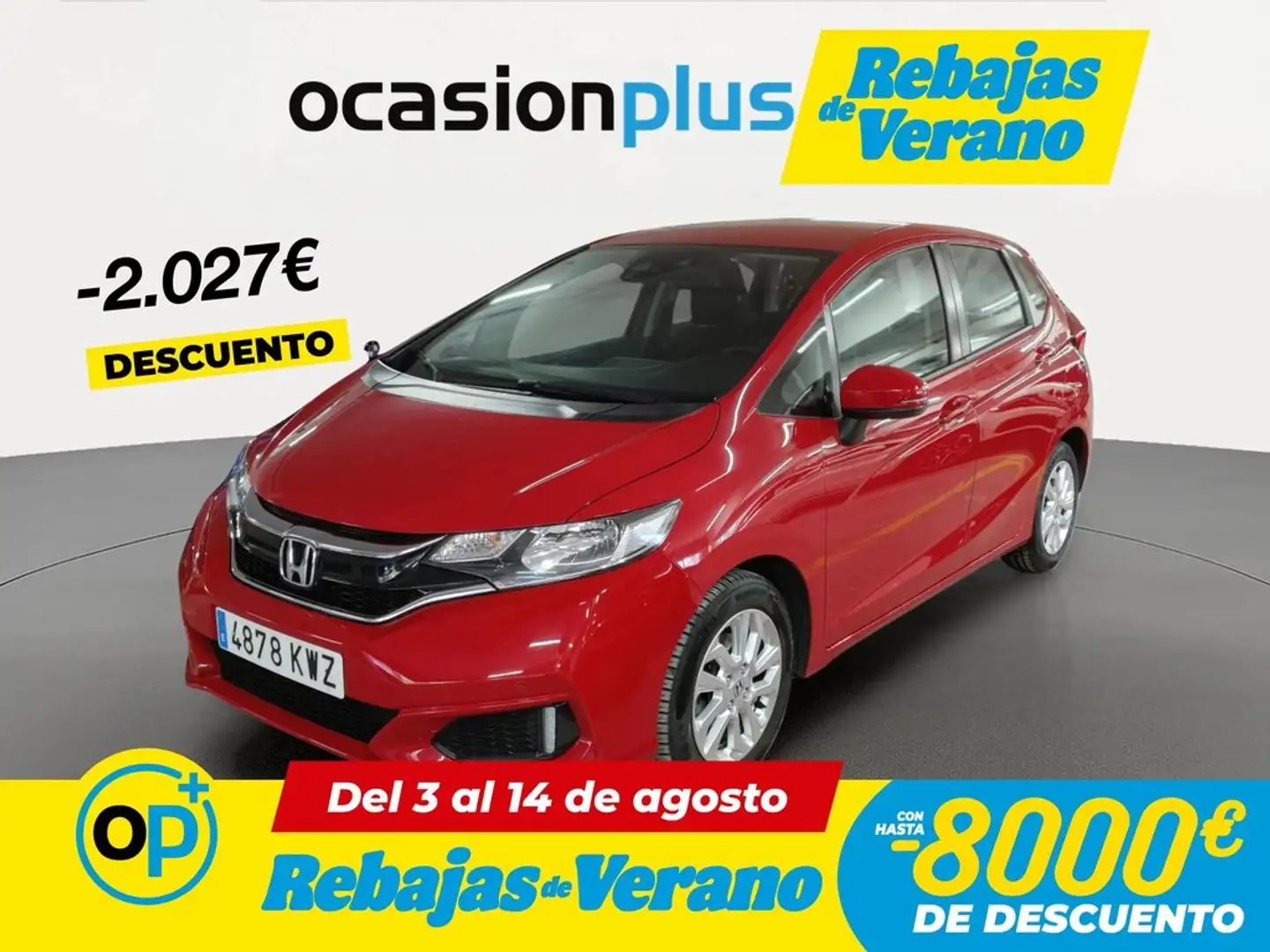 Honda Jazz 1.3 i-VTEC Comfort Rojo - 1