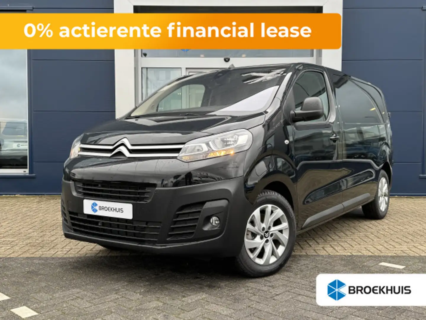 Citroen Jumpy ë-Jumpy L2 136 50 kWh 0% RENTE FINANCIAL LEASE Zwart - 1