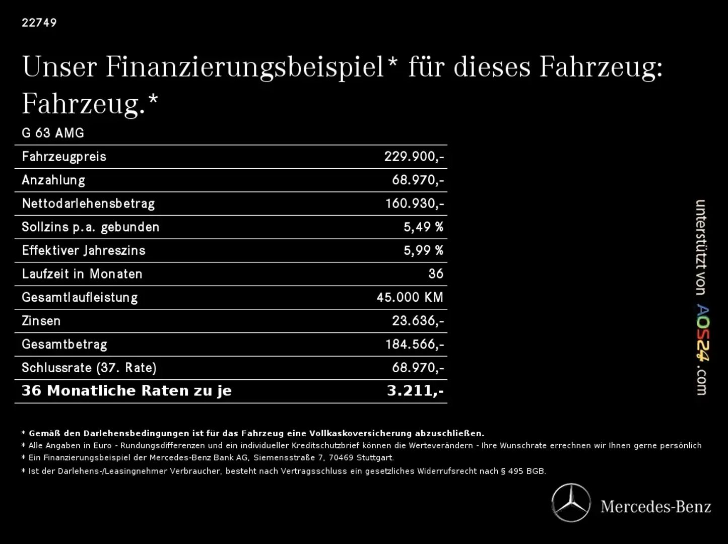 Mercedes-Benz G 63 AMG MBUX 360 AHK Wit - 1