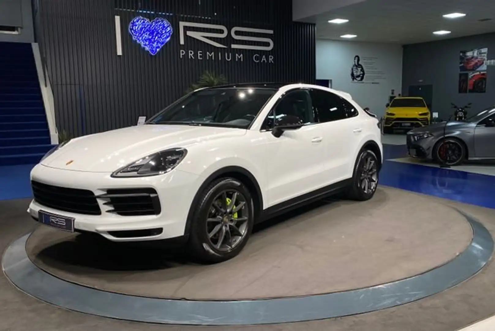 Porsche Cayenne E-Hybrid Coupé Aut. Blanc - 2