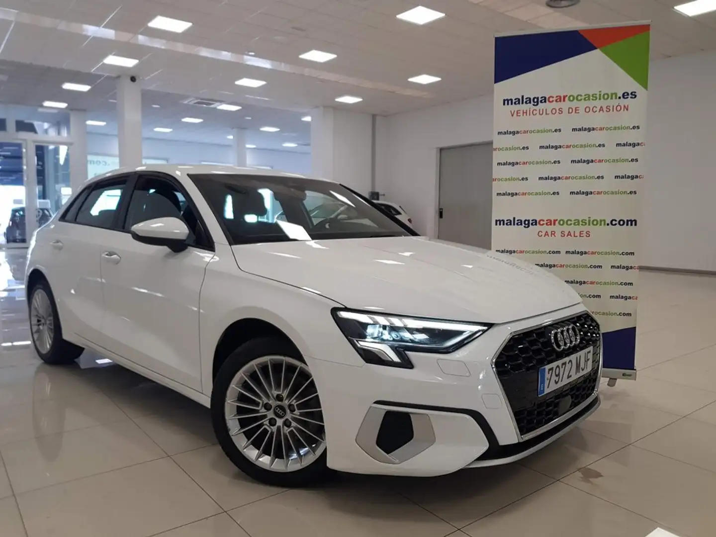 Audi A3 Sportback Advanced 30 TFSI 81kW S tronic Blanco - 1