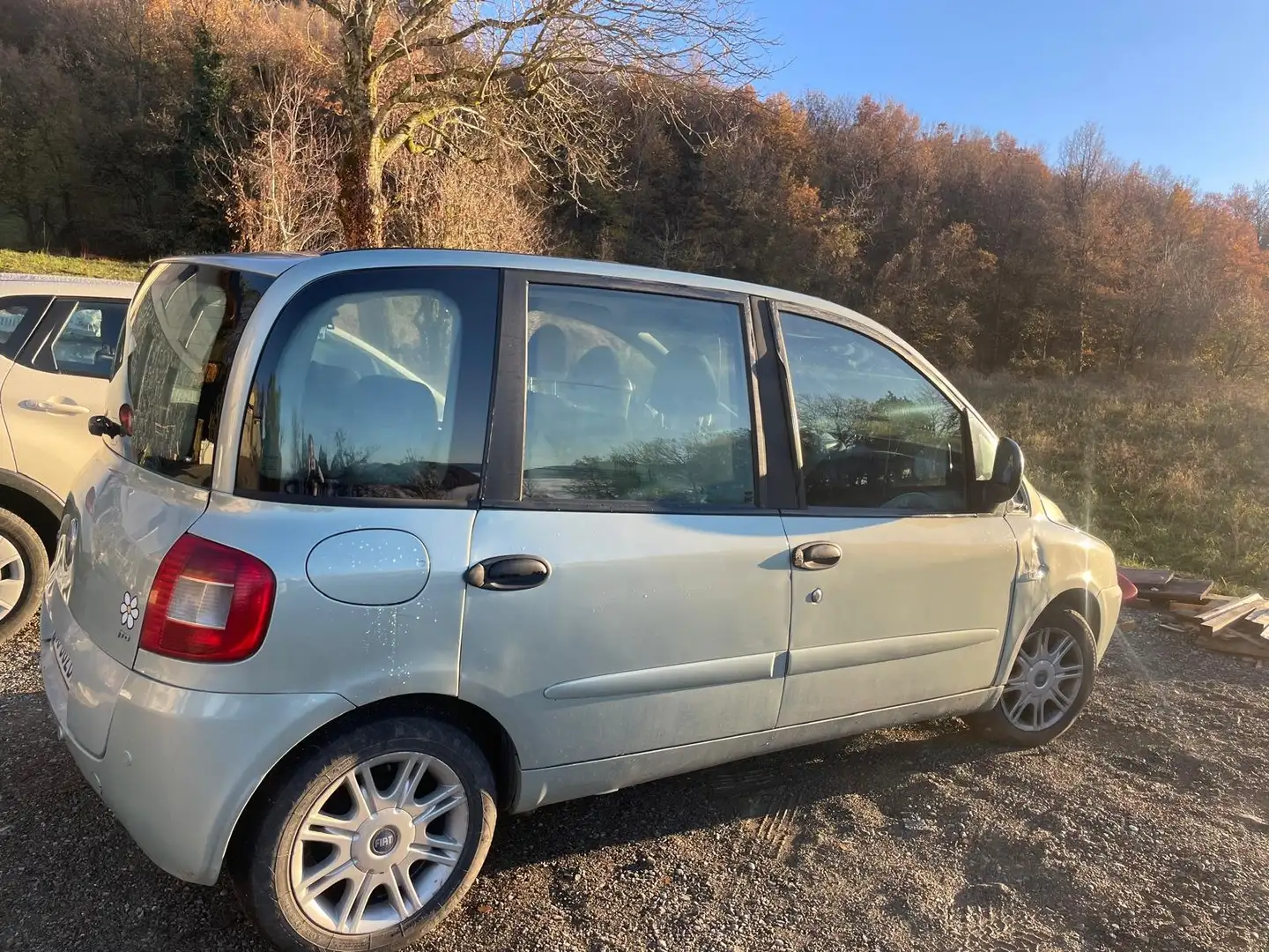 Fiat Multipla Multipla 1.9 jtd Dynamic Modrá - 2