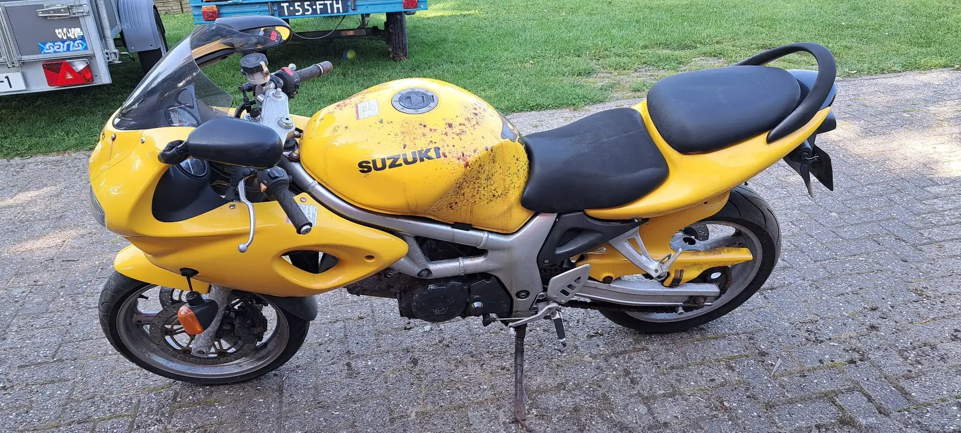 Suzuki SV 650 onderdelen Geel - 2