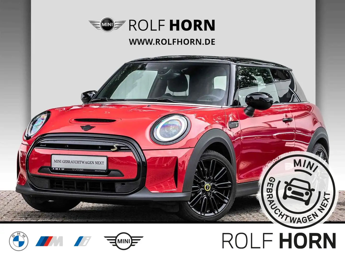 MINI Cooper SE Classic Trim Navi LED Pano RFK Klima Rot - 1