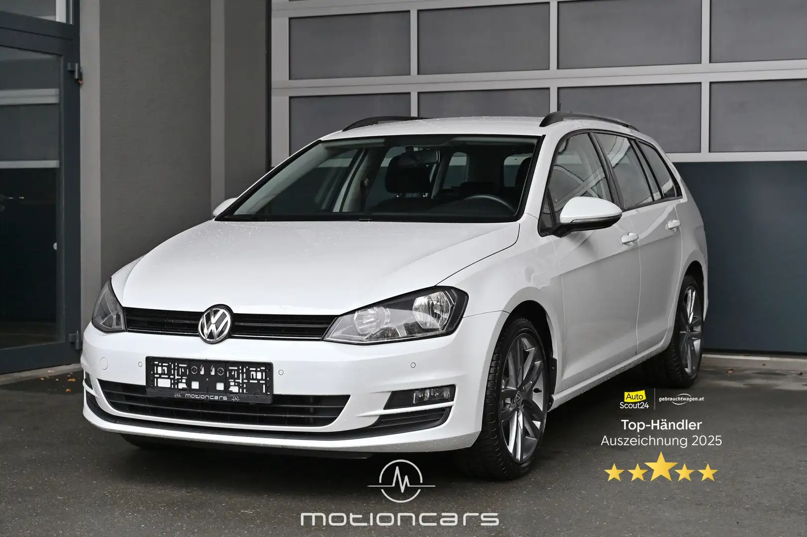 Volkswagen Golf Variant Golf VII Trendline BlueMotion 1,6 TDI Pickerl NEU Weiß - 1