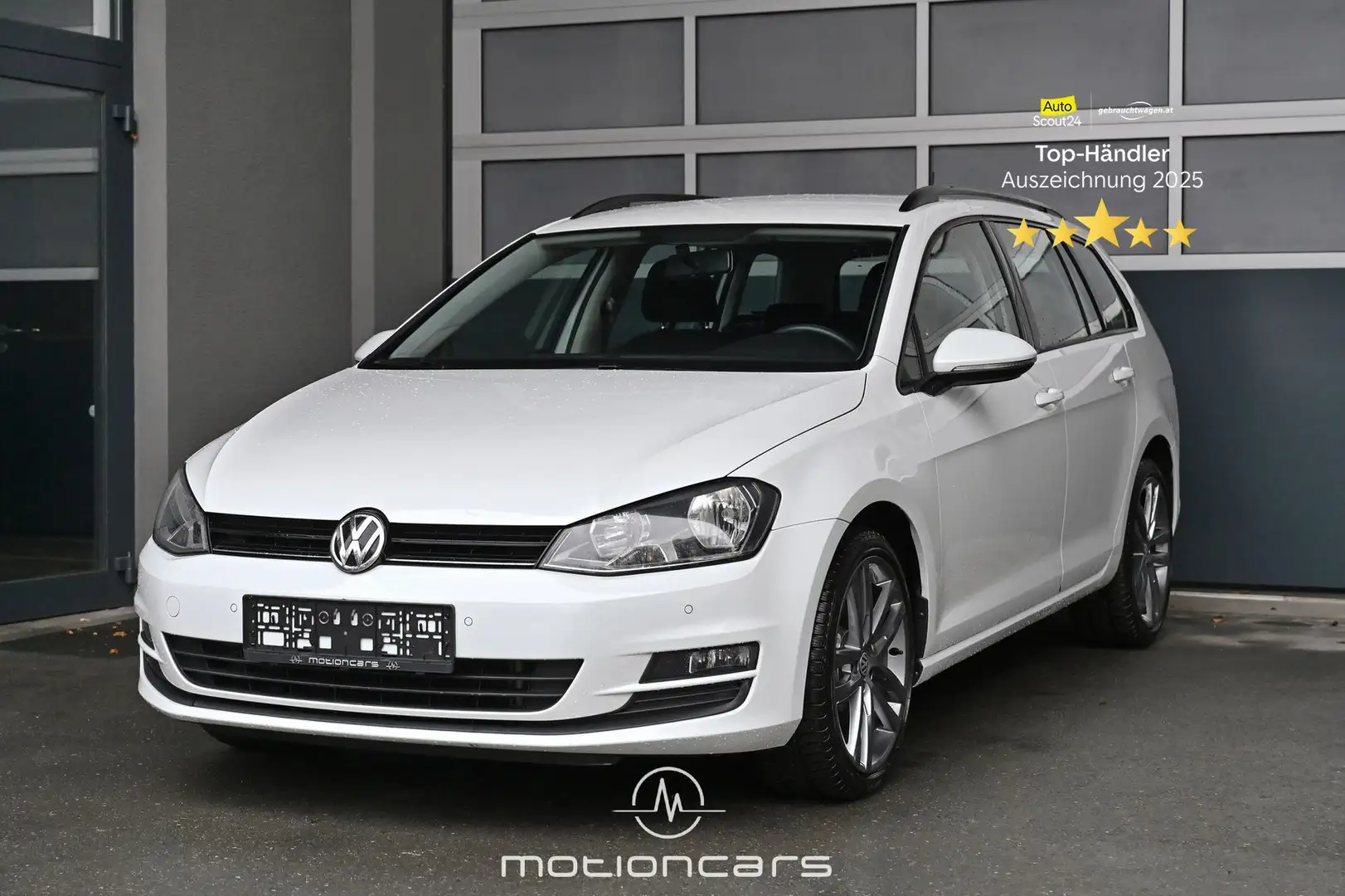 Volkswagen Golf Variant Golf VII Trendline BlueMotion 1,6 TDI Pickerl NEU Weiß - 1