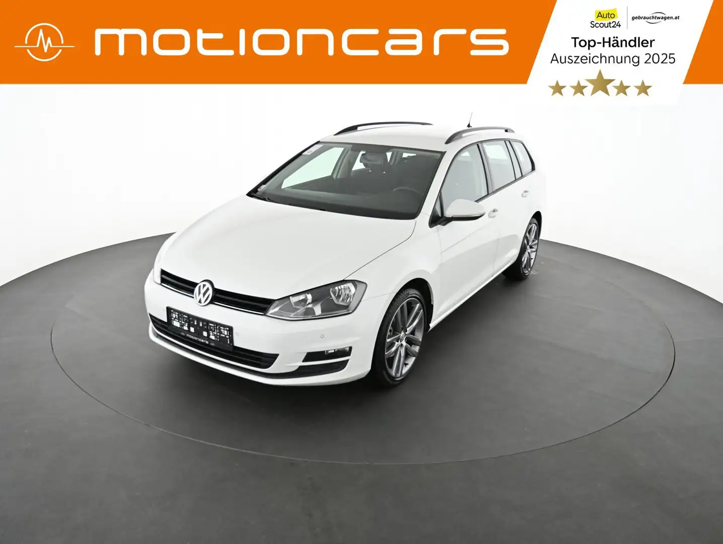 Volkswagen Golf Variant Golf VII Trendline BlueMotion 1,6 TDI Pickerl NEU Weiß - 1