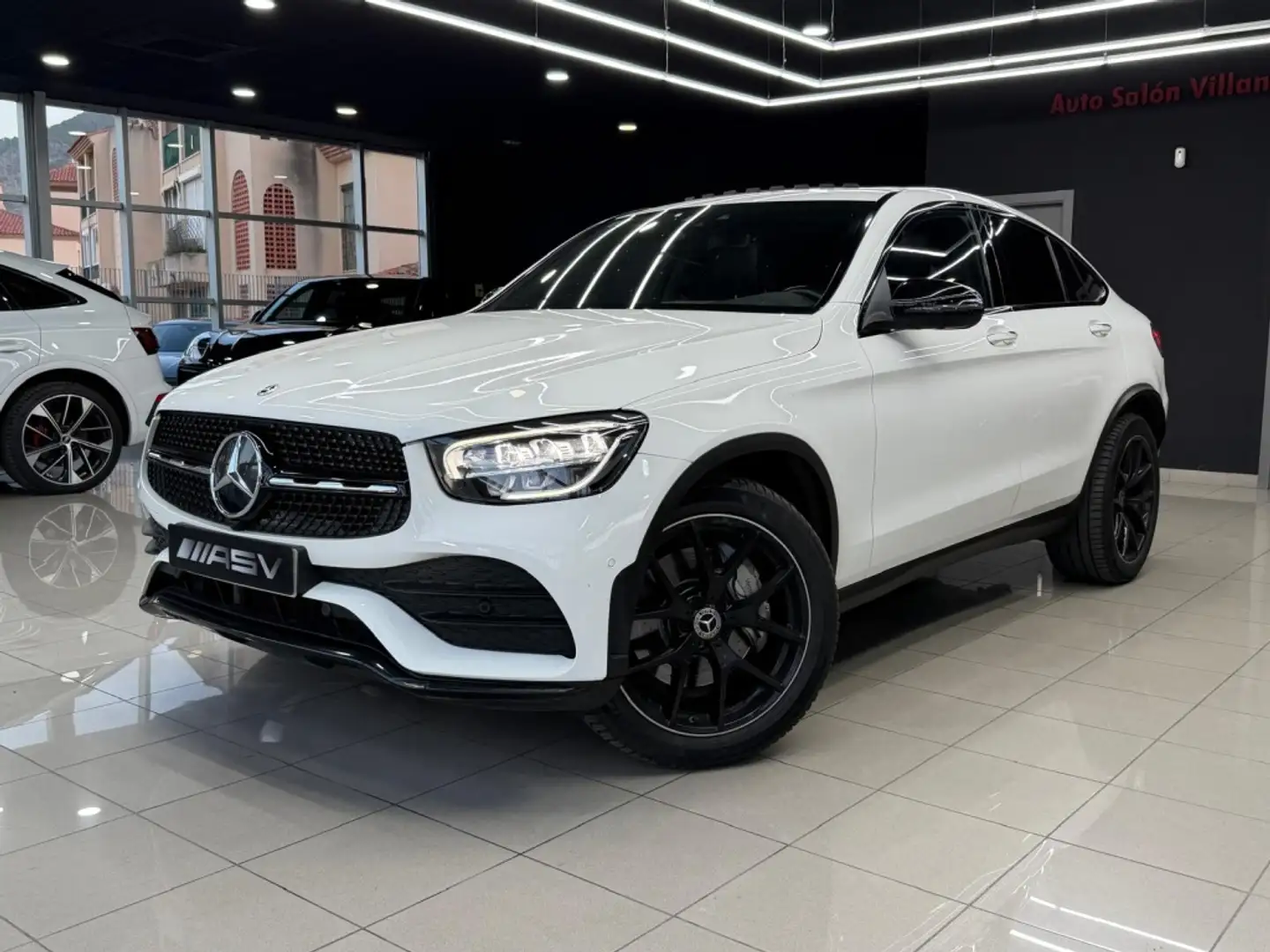 Mercedes-Benz GLC 300 Coupé 300d 4Matic 9G-Tronic Blanco - 2