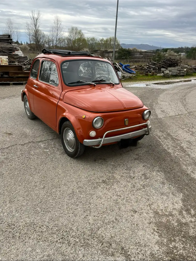 Fiat 500L Оранжевый - 1