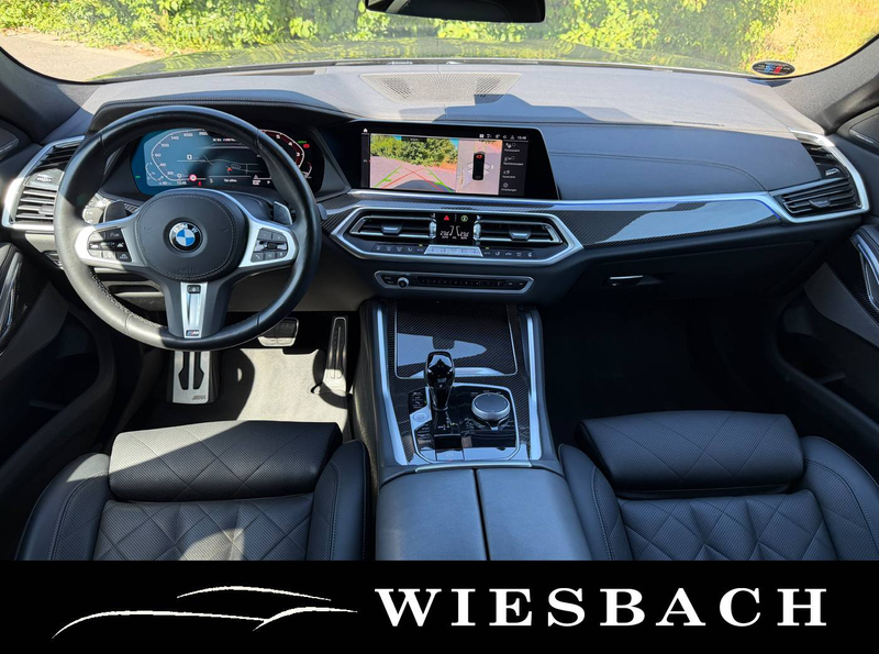 BMW X6 M50i V8 MATT LASER PANO iGLOW S-BELÜFTUNG — photo 15