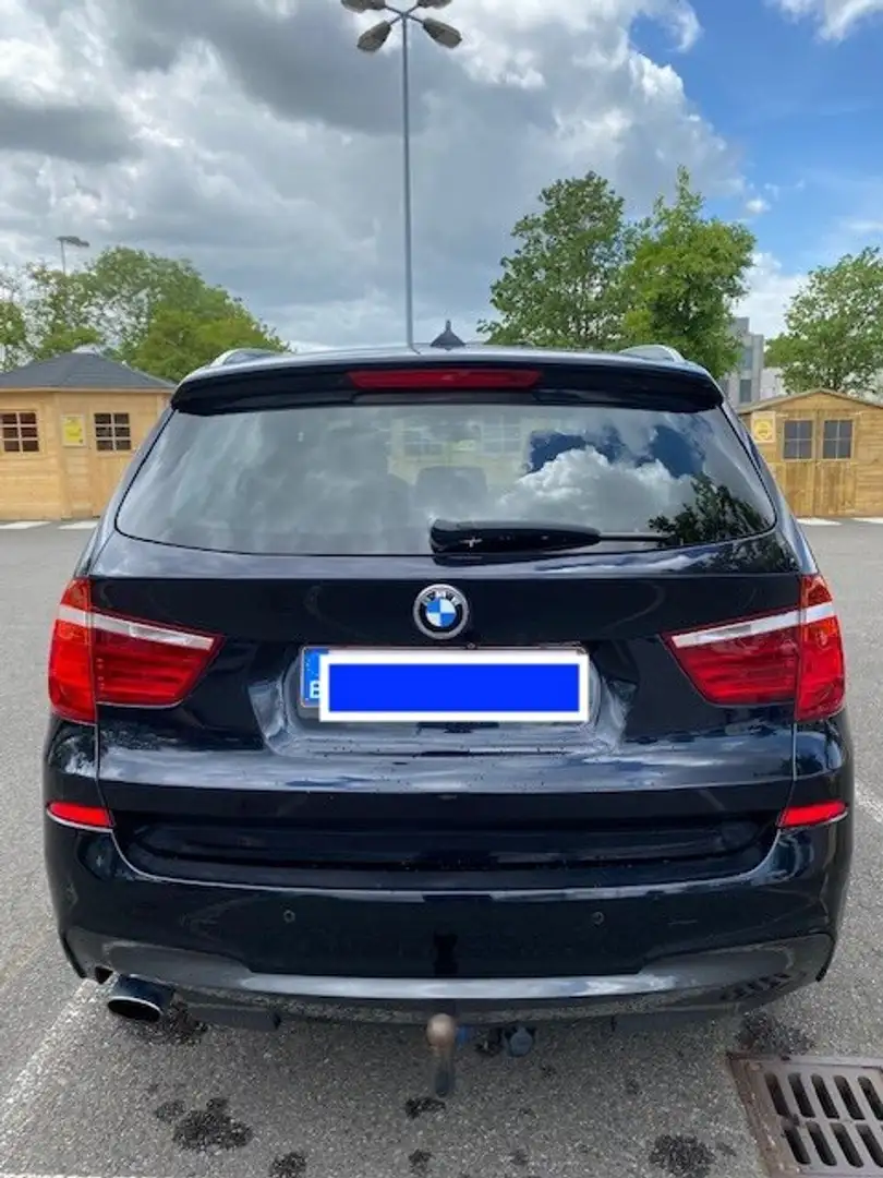 BMW X3 xDrive20d Aut. M-PACK/LEDER/NAV/CAMERA/TREKHAAK Negro - 2