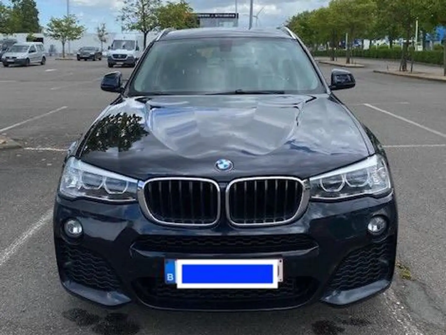 BMW X3 xDrive20d Aut. M-PACK/LEDER/NAV/CAMERA/TREKHAAK Negro - 1