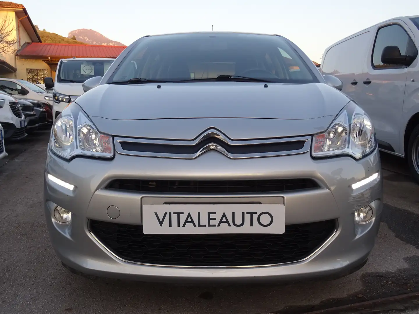 Citroen C3 1.4 e-hdi Sedution KM 88000 ((OK NEOPATENTATI)) Argento - 2
