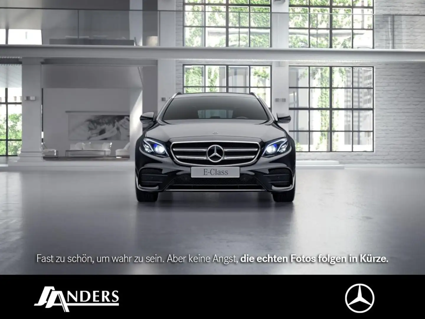 Mercedes-Benz E 220 d T AMG+COM+Distr+Burm+SHD+Sthz+LED+EASY-P Noir - 2