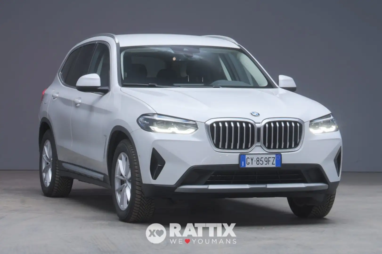 BMW X3 20d 2.0 Mhev 48V xDrive Auto Blanc - 1