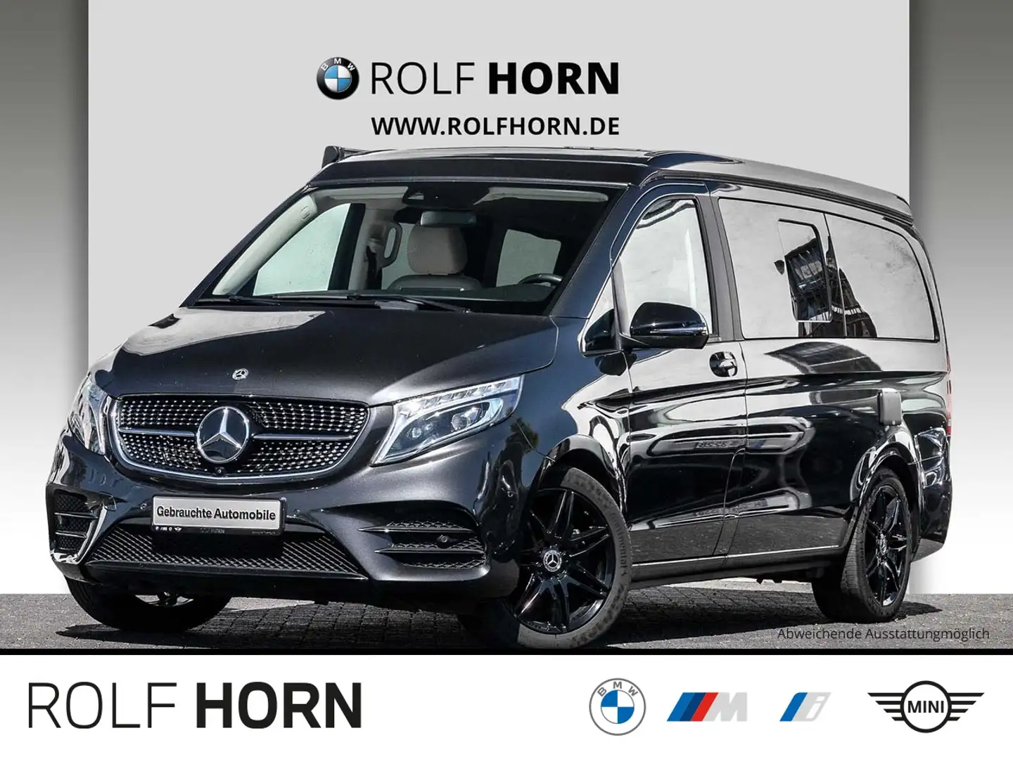 Mercedes-Benz V 200 V 300 d AMG Line Navi 360 AHK Klima 19" SHZ Gris - 1