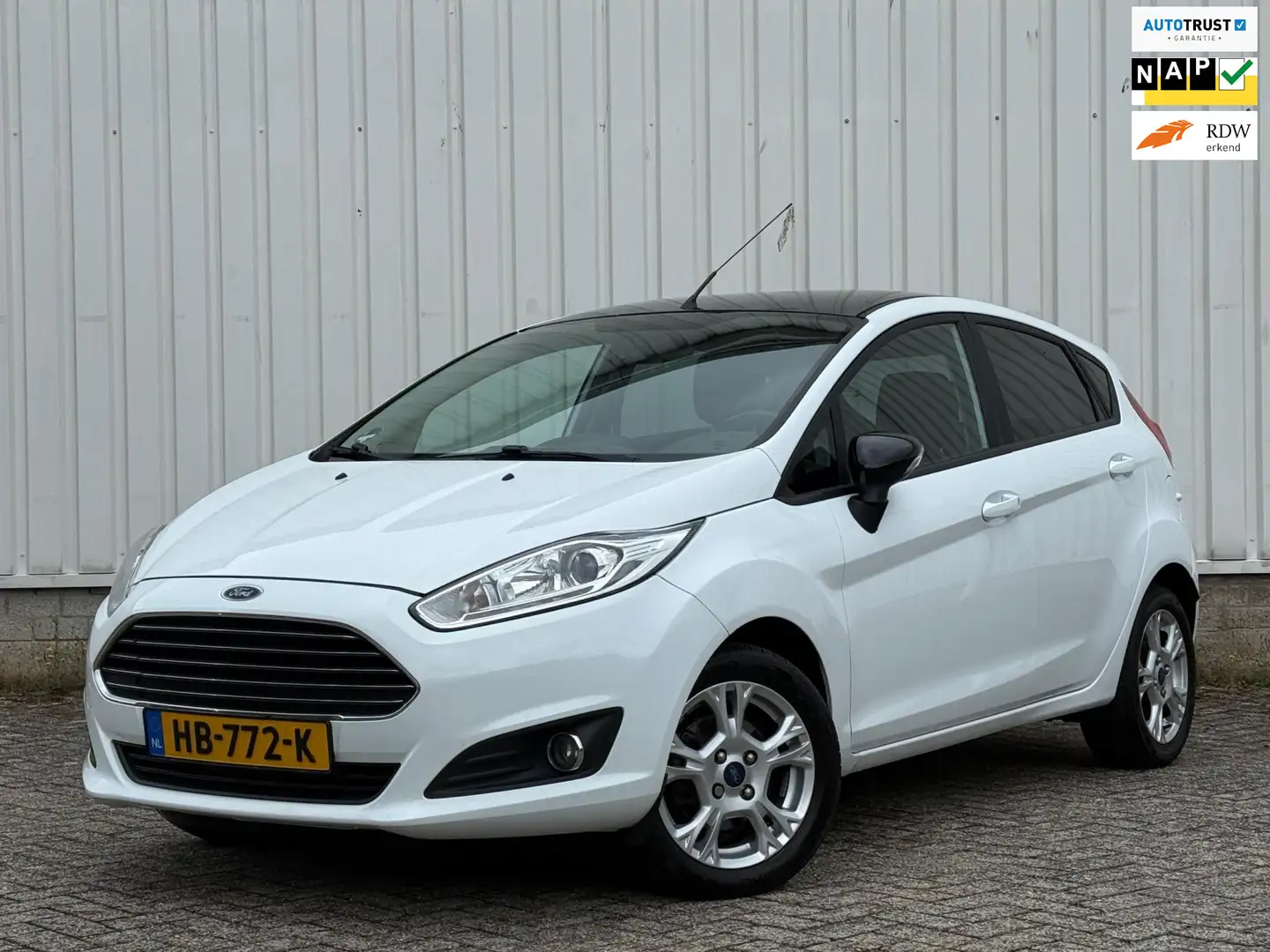 Ford Fiesta 1.0 White Edition 2e Eigenaar,Airco,Navi,PDC,Deale Wit - 1
