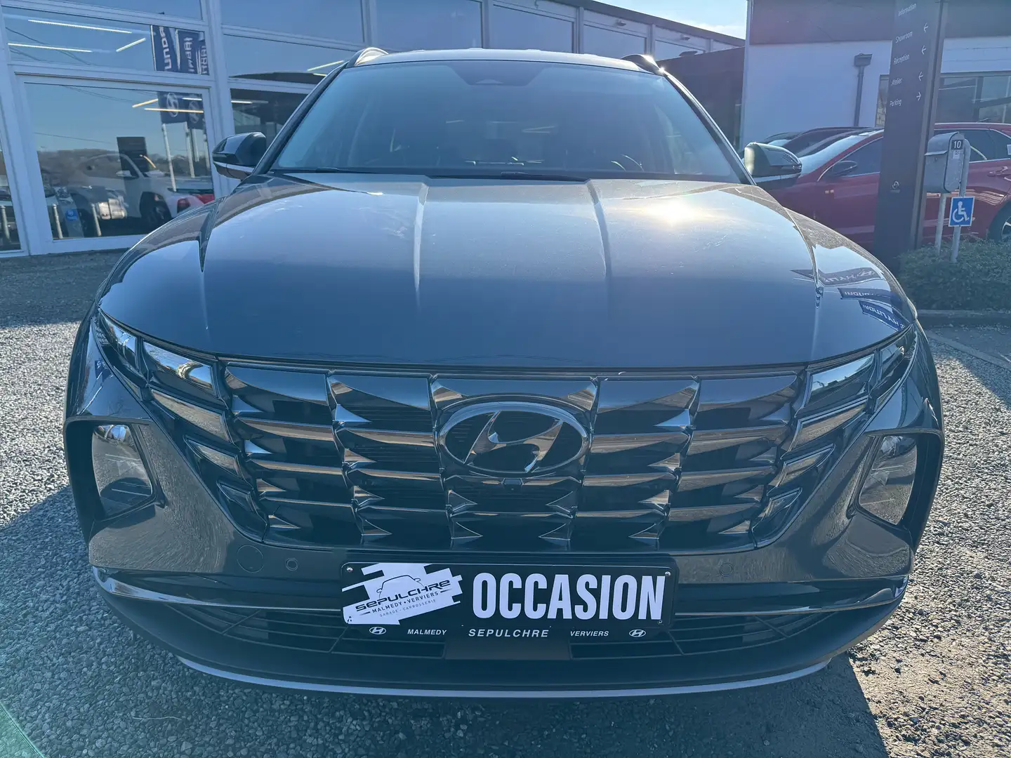 Hyundai TUCSON 1.6 T-GDi Plug-In Hybrid 4X4 Shine*GARANTIE 2 ANS* Gris - 2