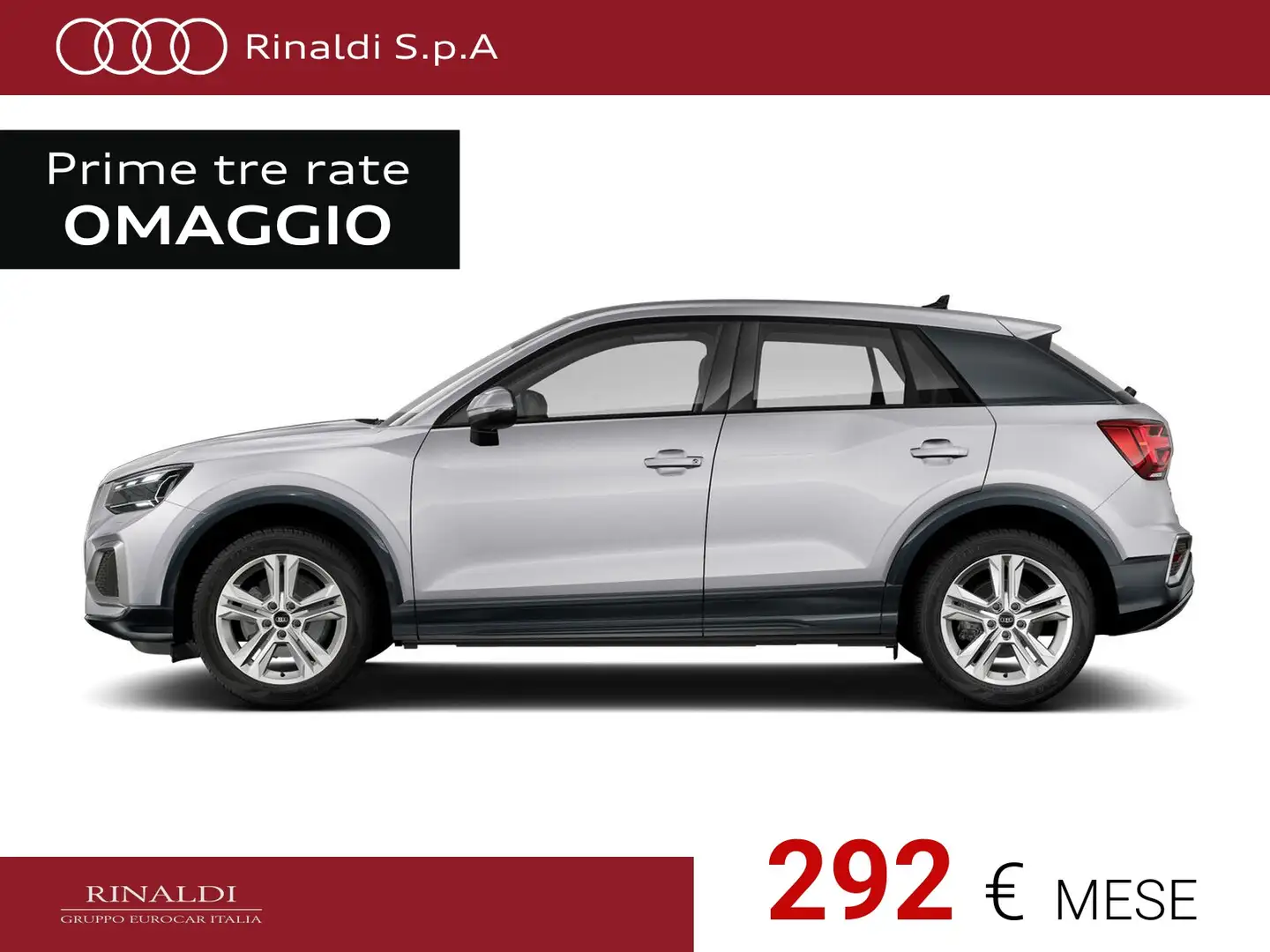 Audi Q2 30 2.0 tdi admired advanced Argento - 2