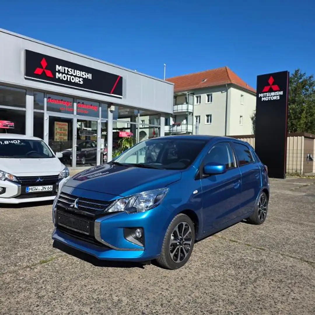 Mitsubishi Space Star Select+ 1.2 MIVEC ClearTec CVT Blau - 1