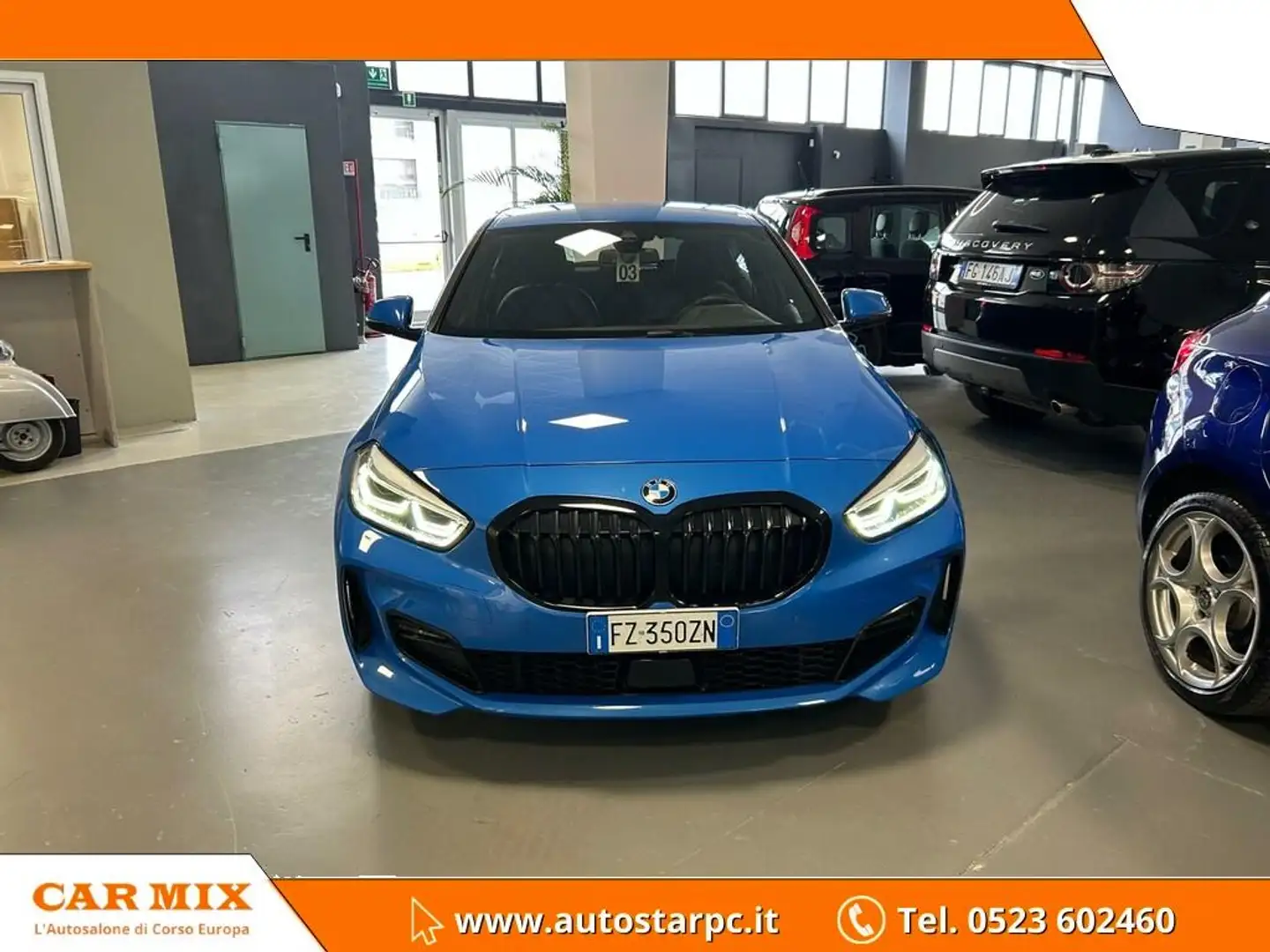 BMW 116 d Msport auto Bleu - 2