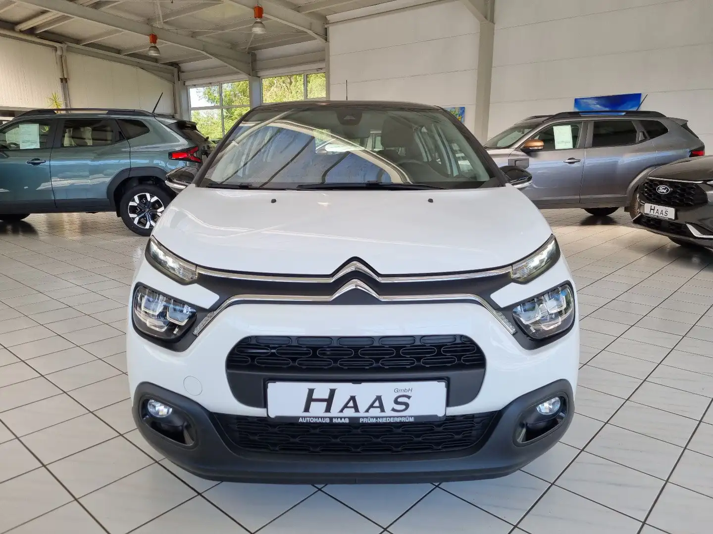 Citroen C3 PureTech 83 SHINE #Navi #Alu #Klimaauto Wit - 2
