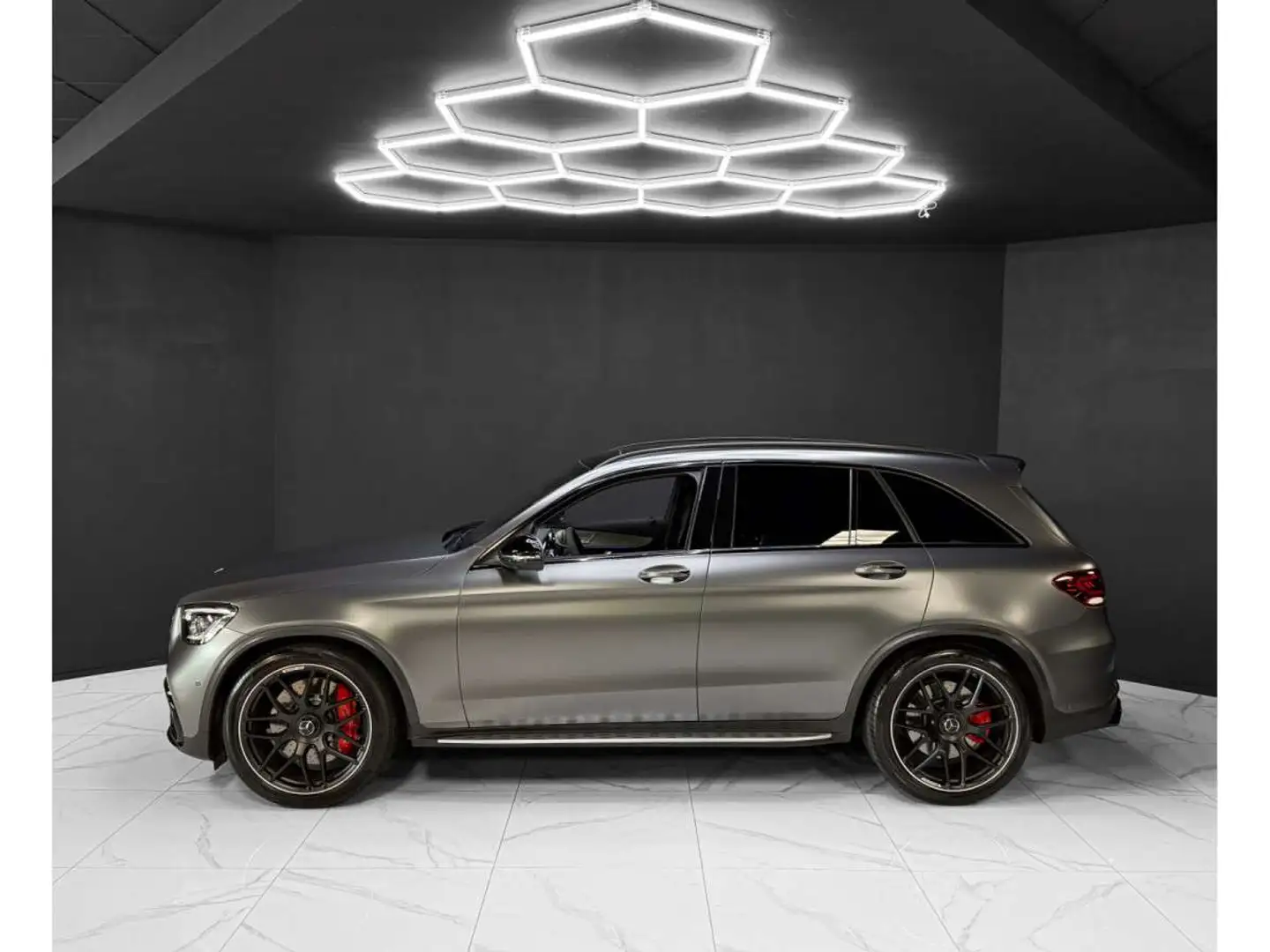 Mercedes-Benz GLC 63 AMG S / BURMESTER / 360 / PANO / MERCEDES WARRANTY Gri - 2